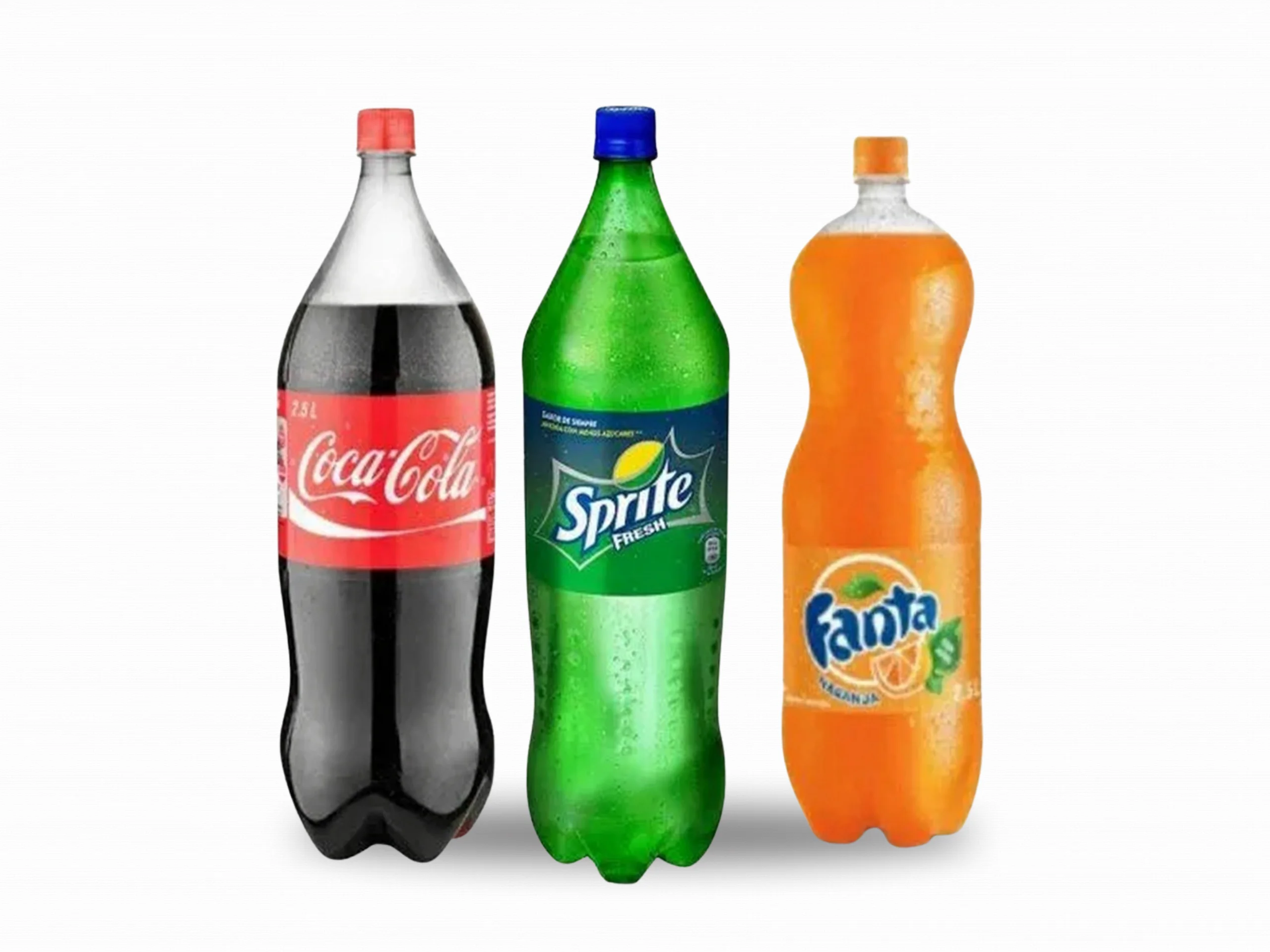 Cola, Fanta, Sprite 1.5 L