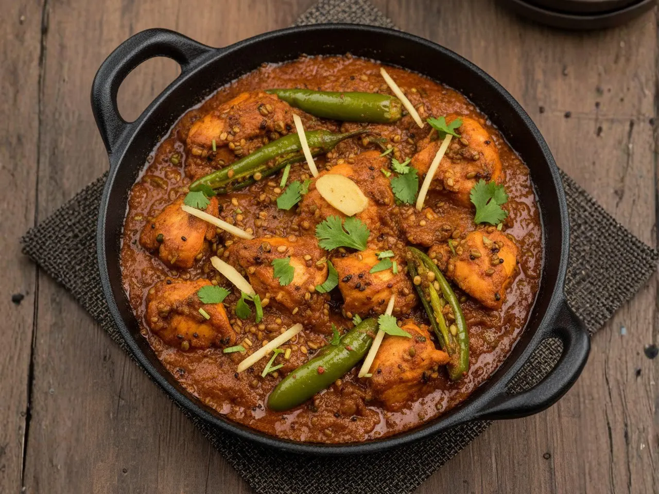 Achar Karahi (scharf)