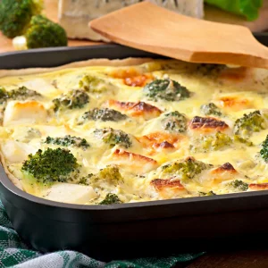 Baked broccoli casserole