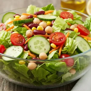 Fitness salad light and healthy salad