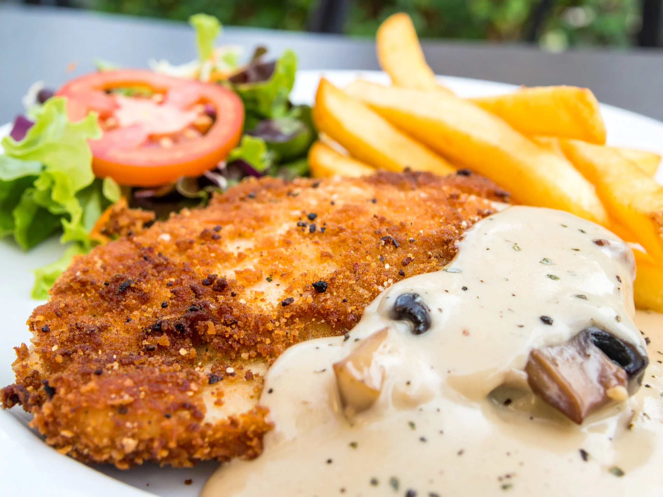 Gorgonzola Schnitzel