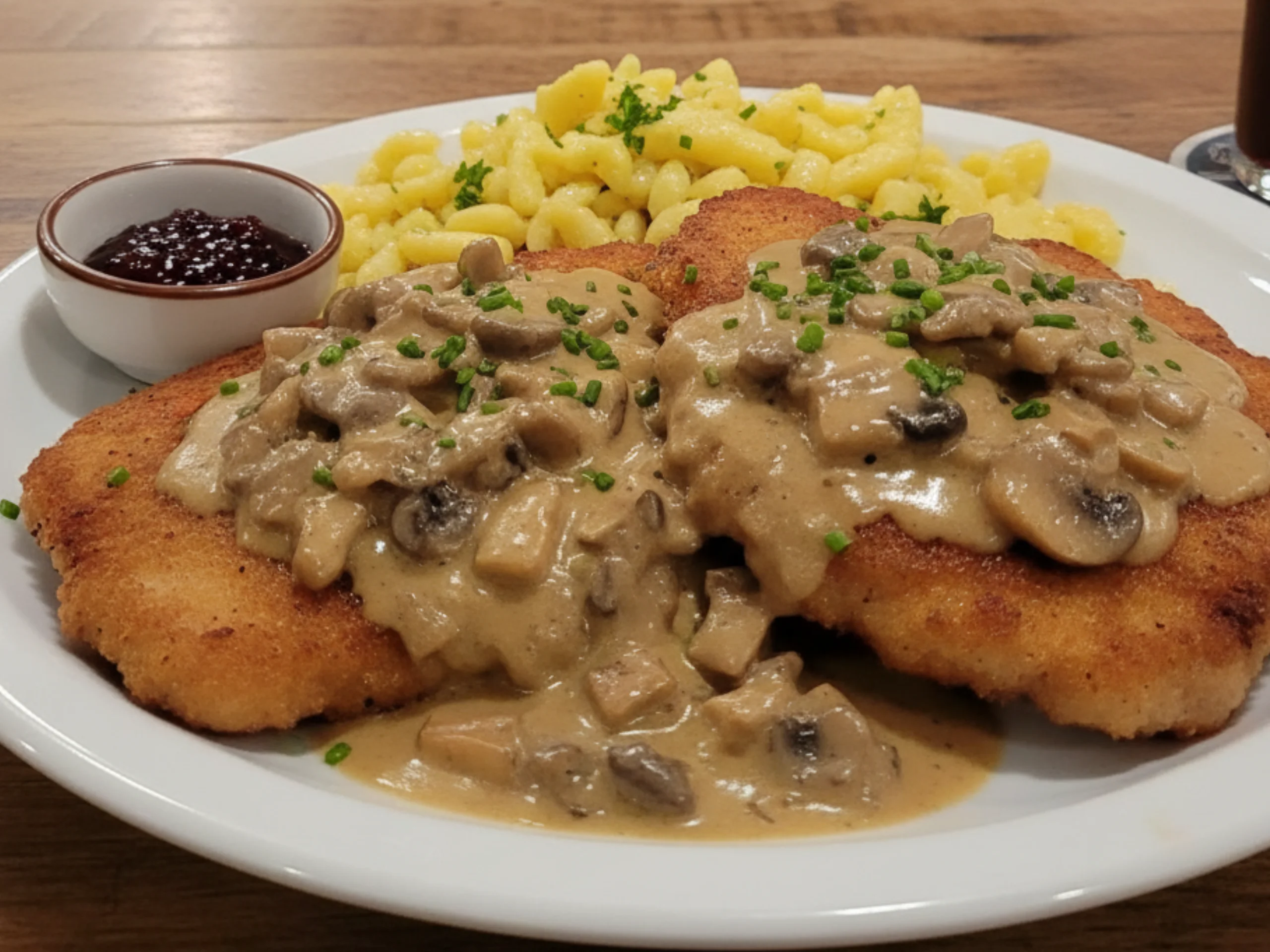 Jäger Schnitzel