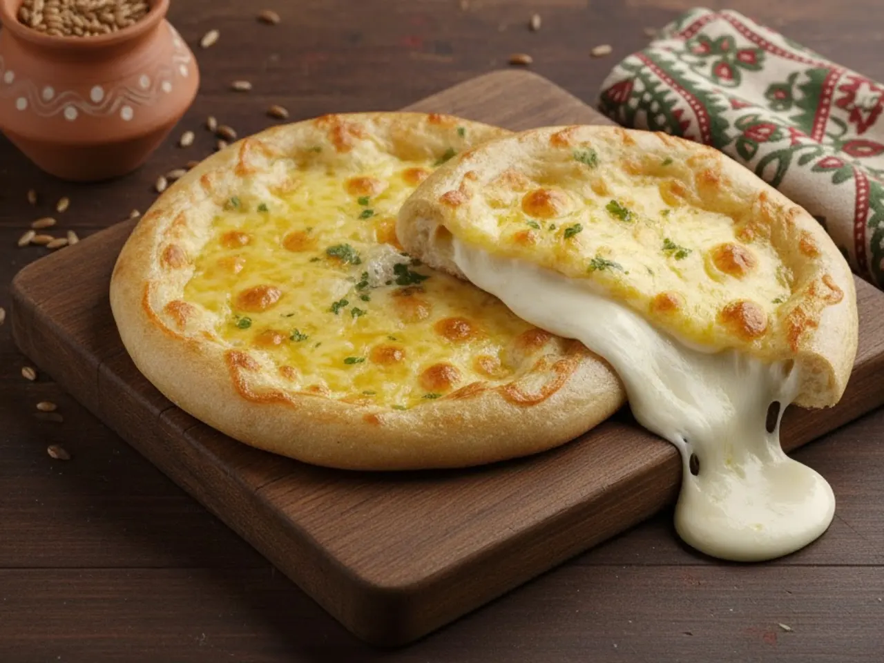 Käse Naan