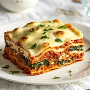 Special lasagne with extra ingredients