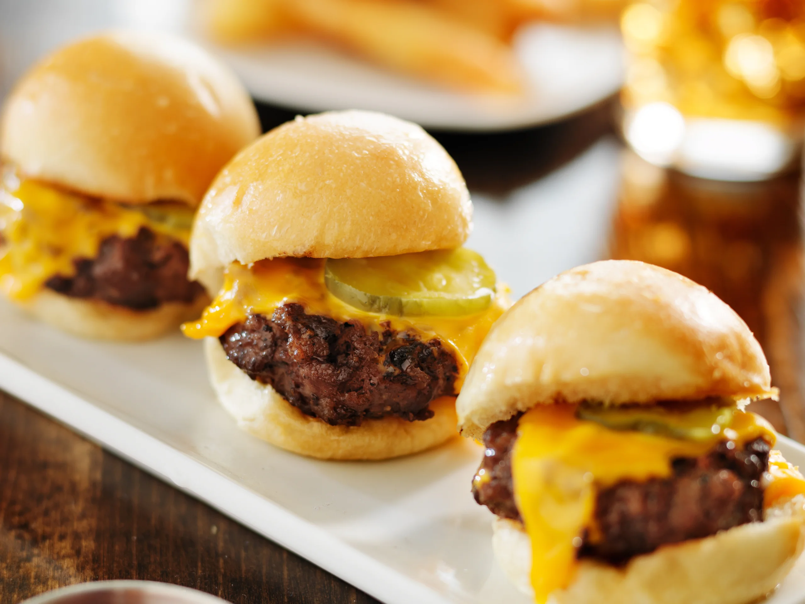 Mini Chicken Cheese Burger