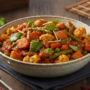 Mix sabzi vegetable curry