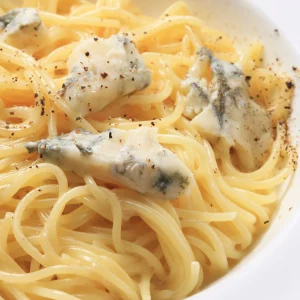 Pasta with Gorgonzola cheese
