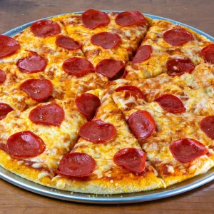 Pepperoni pizza