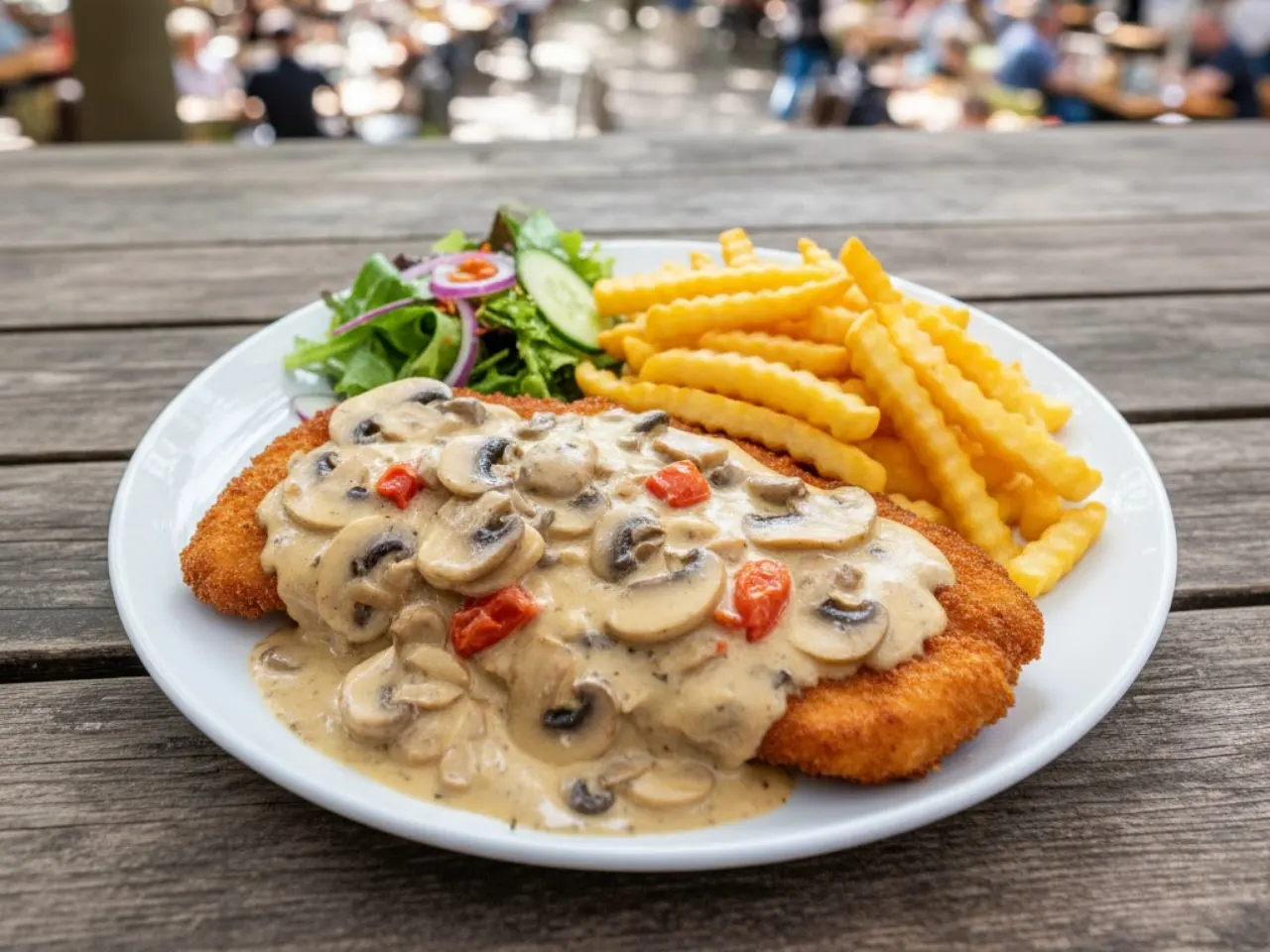 Schnitzel Jäger Art