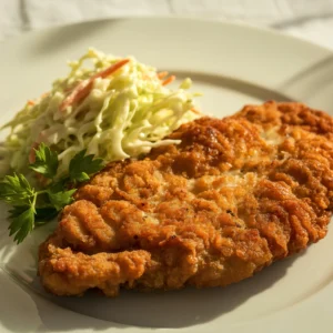 Wiener-style schnitzel